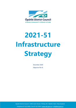 2021-51 Infrastructure Strategy