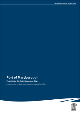 First Strike Response Plan, Maryborough
