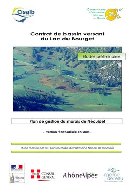 Contrat De Bassin Versant Du Lac Du Bourget