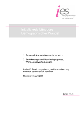 Initiativkreis Lüneburg Demographischer Wandel