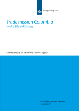 Trade Mission Colombia Health, Life and Sciences