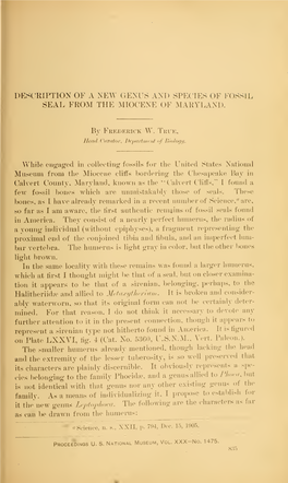 Proceedings of the United States National Museum