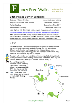 Ditchling and Clayton Windmills