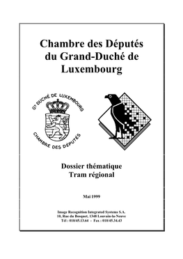 Chambre Des Députés Du Grand-Duché De Luxembourg