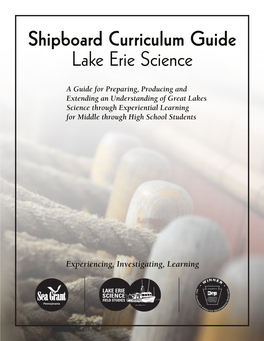 Shipboard Curriculum Guide Lake Erie Science