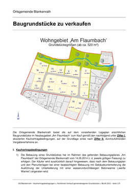 Baugrundstücke Zu Verkaufen