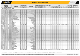 Midweek Regular Coupon 24/06/2019 10:37 1 / 2