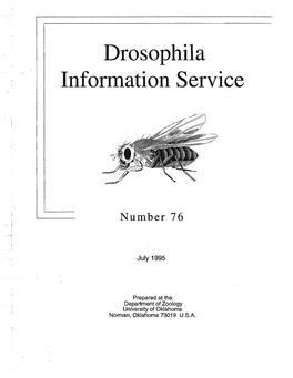 Drosophila Information Service