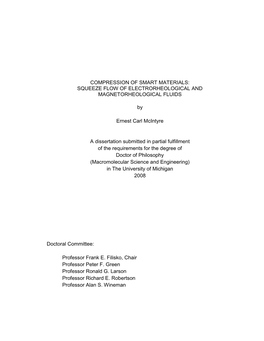 Squeeze Flow of Electrorheological and Magnetorheological Fluids