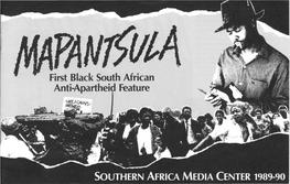 First Black South African Anti-Apartheid Feature