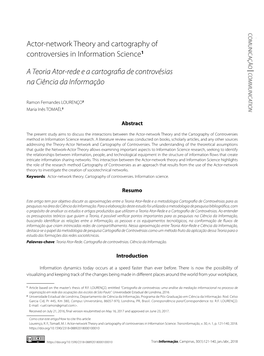 Actor-Network Theory and Cartography of Controversies in Information Science
