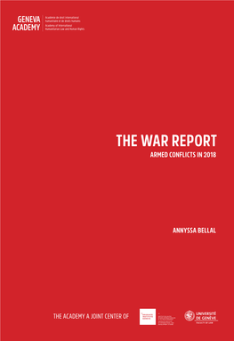 The War Report Armed Conflicts in 2018