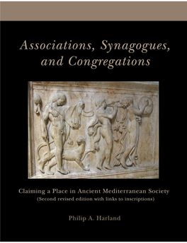 Associations, Synagogues, and Congregations