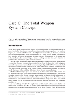 The Lightning — Realizing the Total Weapon Systems Concept