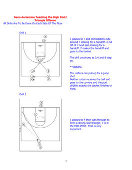 1 Geno Auriemma Teaching the High Post