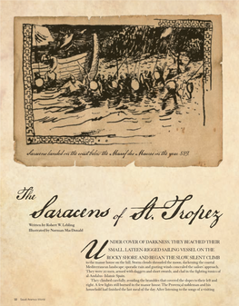 Saracens Landed on the Coast Below the Massif Des Maures in the Year 889