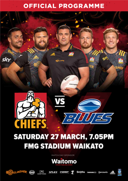 Saturday 27 March, 7.05Pm Fmg Stadium Waikato