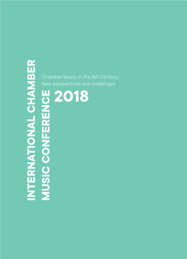 International Chamber Music C Onference