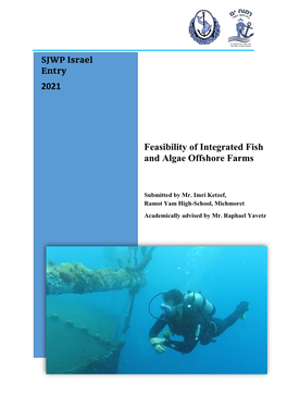 SJWP Israel Entry 2021 Feasibility of Integrated Fish and Algae Offshore