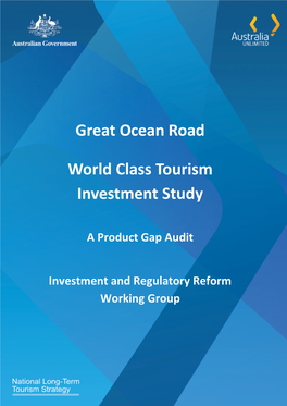 Great Ocean Road World Class Tourism Investment Study