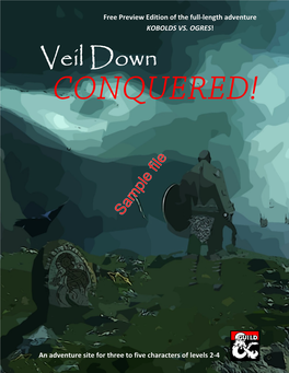 Veil Down CONQUERED!