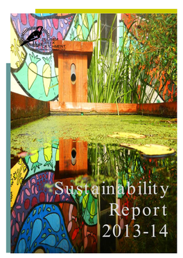 Sustainability Report 2013-14 EDITOR’S MESSAGE