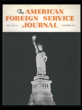 The Foreign Service Journal, November 1941