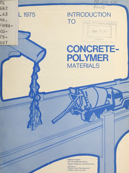 Introduction to Concrete Polymer Materials, 6