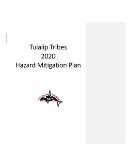 Tulalip Tribes 2020 Hazard Mitigation Plan Tulalip Tribes 2020 Hazard Mitigation Plan