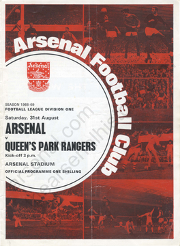 Arsenal Football Club 1968-69