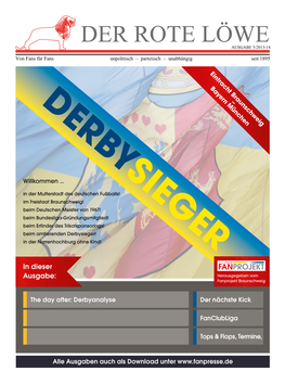 Der Rote Löwe Ausgabe 5/2013-14