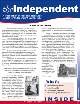 November 2013 Newsletter