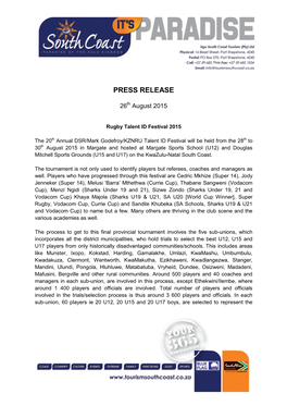 Press Release