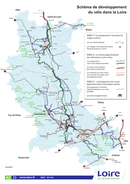 Schéma Départemental De Développement Du Vélo Dans La Loire