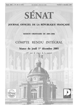 Compte Rendu Intégral