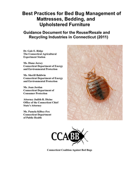 Best Practices for Bed Bug Management Mattresses