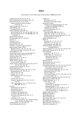 Page Numbers in Italic Denote Figures. Page Numbers in Bold Denote