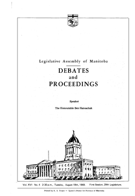 Debates Proceedings