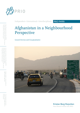 Afghanistan in a Neighbourhood Perspective Perspective