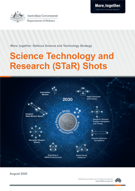 Science Technology and Research (Star) Shots