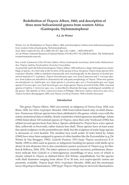 Zool. Med. Leiden 82 (41), 20.Vi.2008: 441-477, ﬁ Gs 1-45, 1 Table.— ISSN 0024-0672