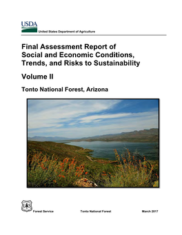 Final Assessment Report of Social and Economic Conditions, Trends, and Risks to Sustainability Volume II