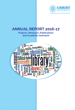 Annual Report of Projects, Research, Publications and Academic Outreach