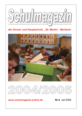 Und Hauptschule „St. Martin“ Mertloch