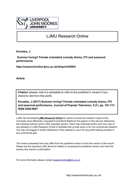 LJMU Research Online