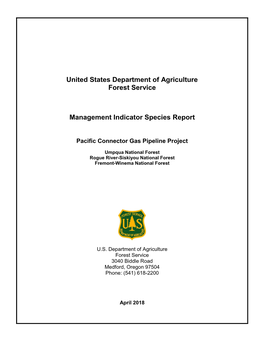 Appendix A), As Well As a Query of Data on Lodgepole Pine and Mountain Hemlock Distribution Based Upon 2006 Imagery (Ohmann Et Al