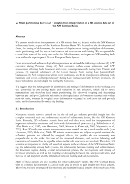 Chapter 2: 'Strain Partitioning in the NW German Basin'