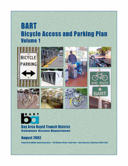 BICYCLE ACCESS and PARKING PLAN – VOLUME 1 Page I TABLE of CONTENTS