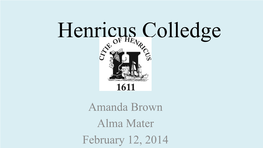 Henricus Colledge