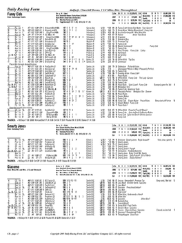 Funny Cide Smarty Jones Giacomo Daily Racing